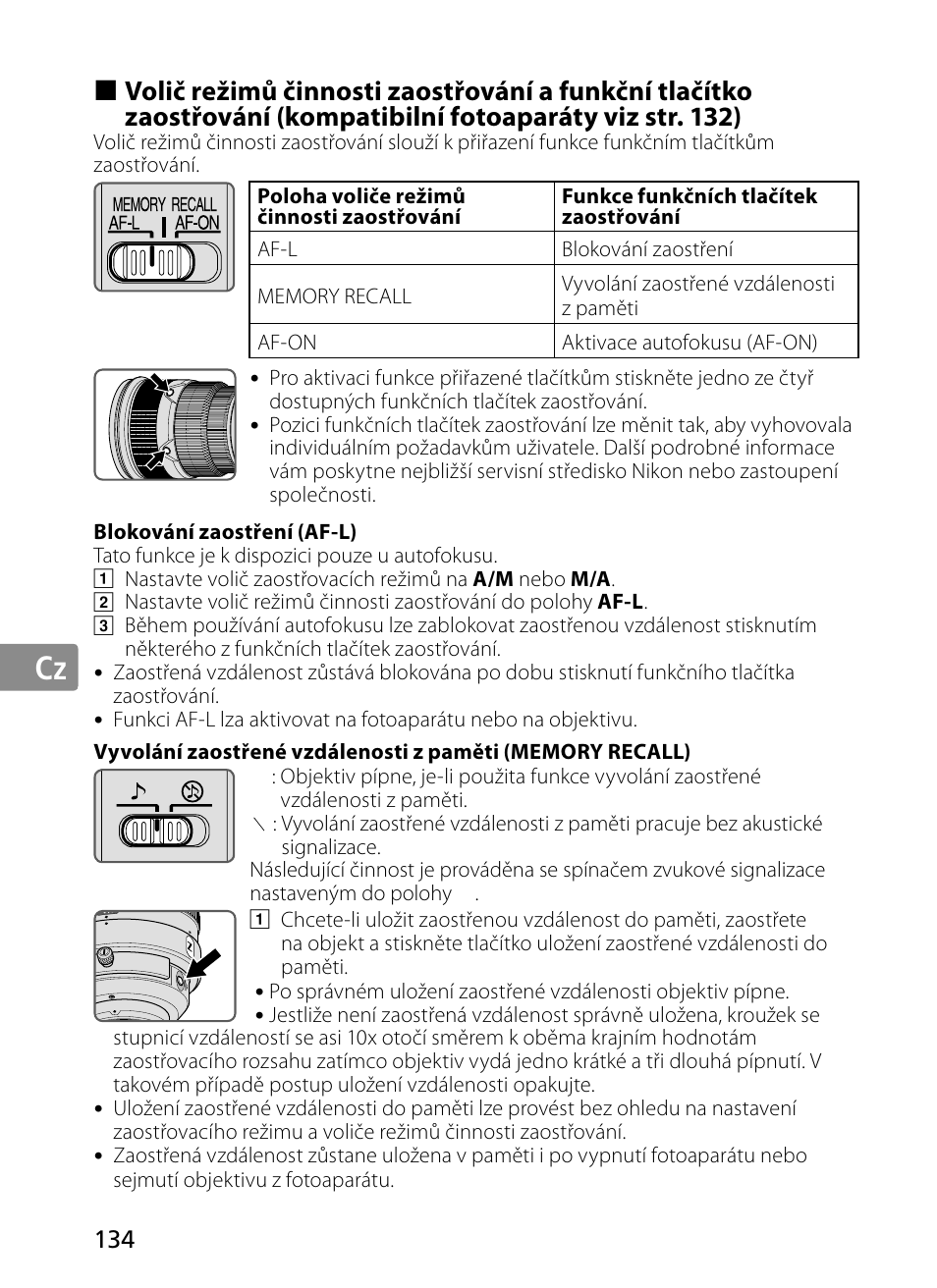 Jp en de fr es se ru nl it cz ch kr | Nikon 300mm-f-28G-ED-AF-S-VR-II-Nikkor User Manual | Page 134 / 204