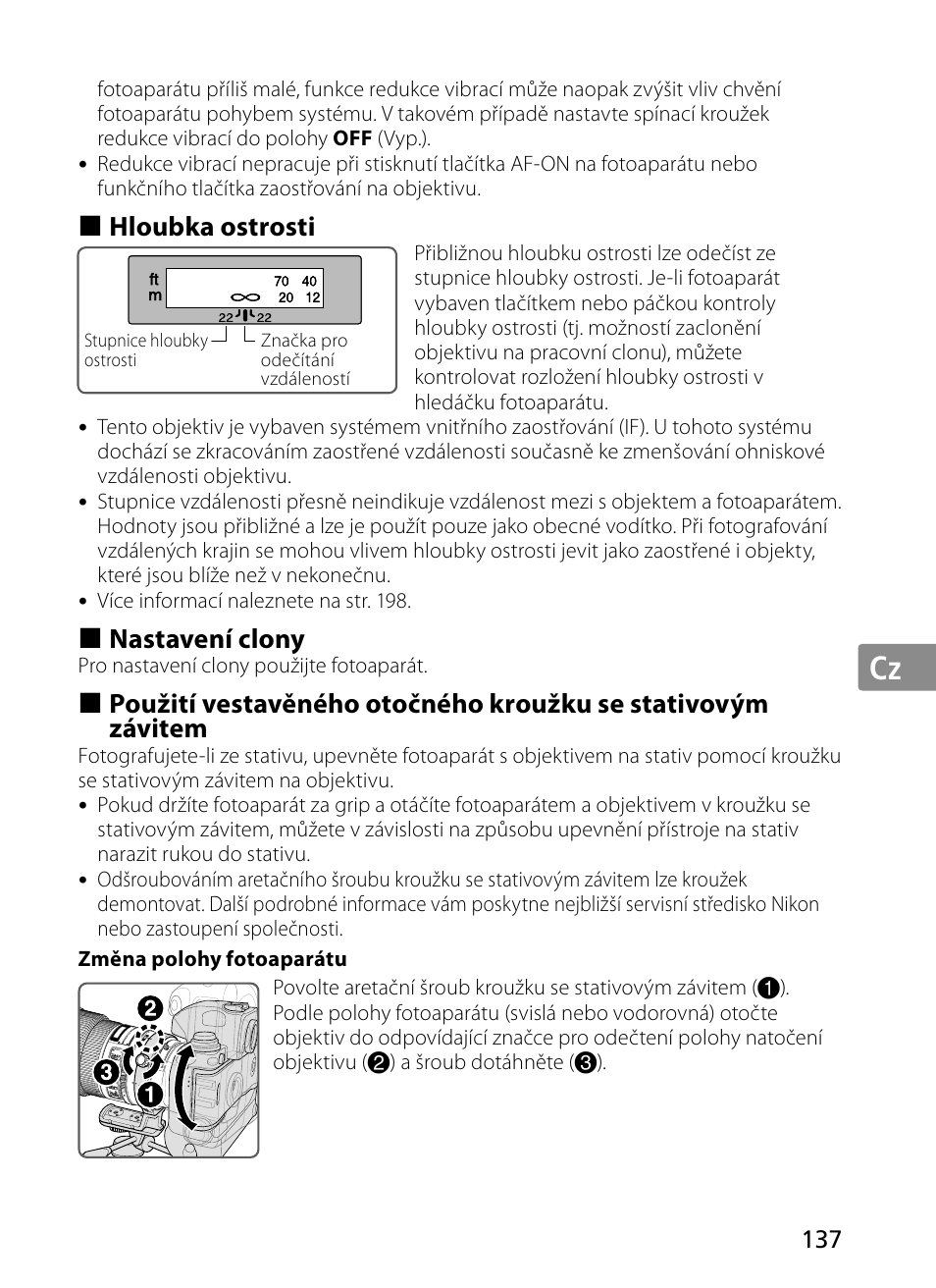 Jp en de fr es se ru nl it cz ch kr | Nikon 300mm-f-28G-ED-AF-S-VR-II-Nikkor User Manual | Page 137 / 204