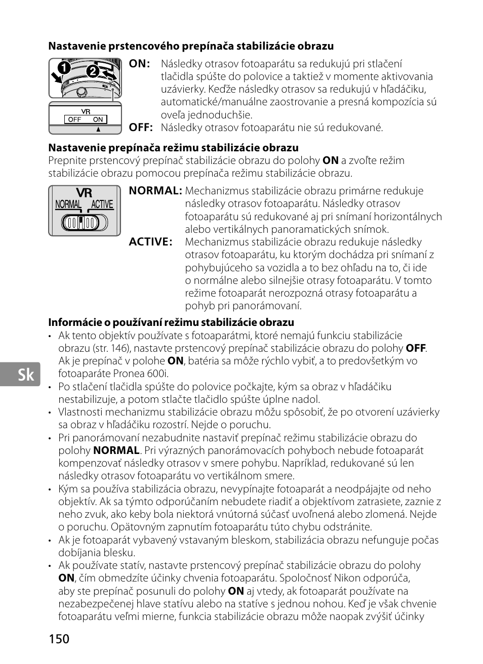 Jp en de fr es se ru nl it sk sk kr | Nikon 300mm-f-28G-ED-AF-S-VR-II-Nikkor User Manual | Page 150 / 204