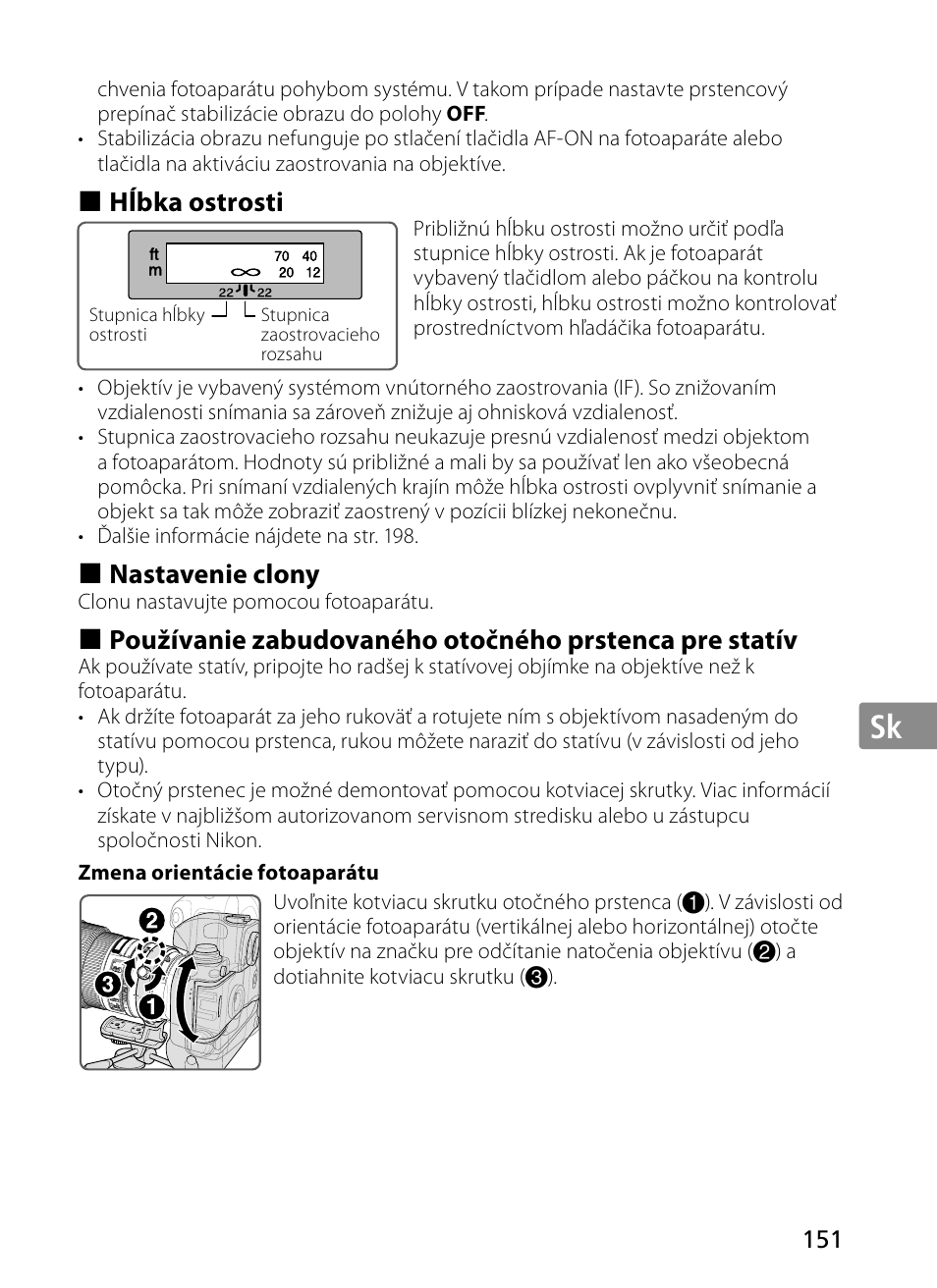 Jp en de fr es se ru nl it sk sk kr | Nikon 300mm-f-28G-ED-AF-S-VR-II-Nikkor User Manual | Page 151 / 204