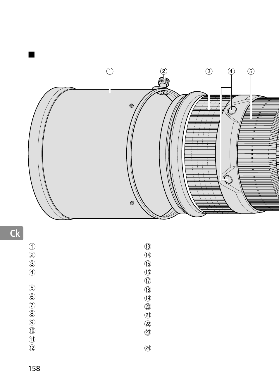 Jp en de fr es se ru nl it ck ch ck | Nikon 300mm-f-28G-ED-AF-S-VR-II-Nikkor User Manual | Page 158 / 204