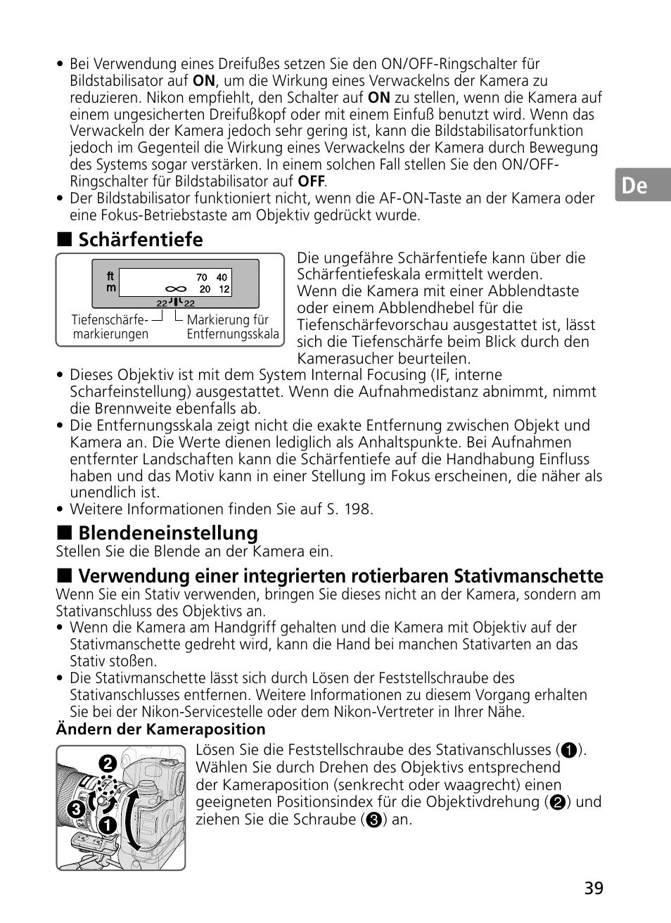 Jp en de fr es se ru nl it ck ch kr | Nikon 300mm-f-28G-ED-AF-S-VR-II-Nikkor User Manual | Page 39 / 204