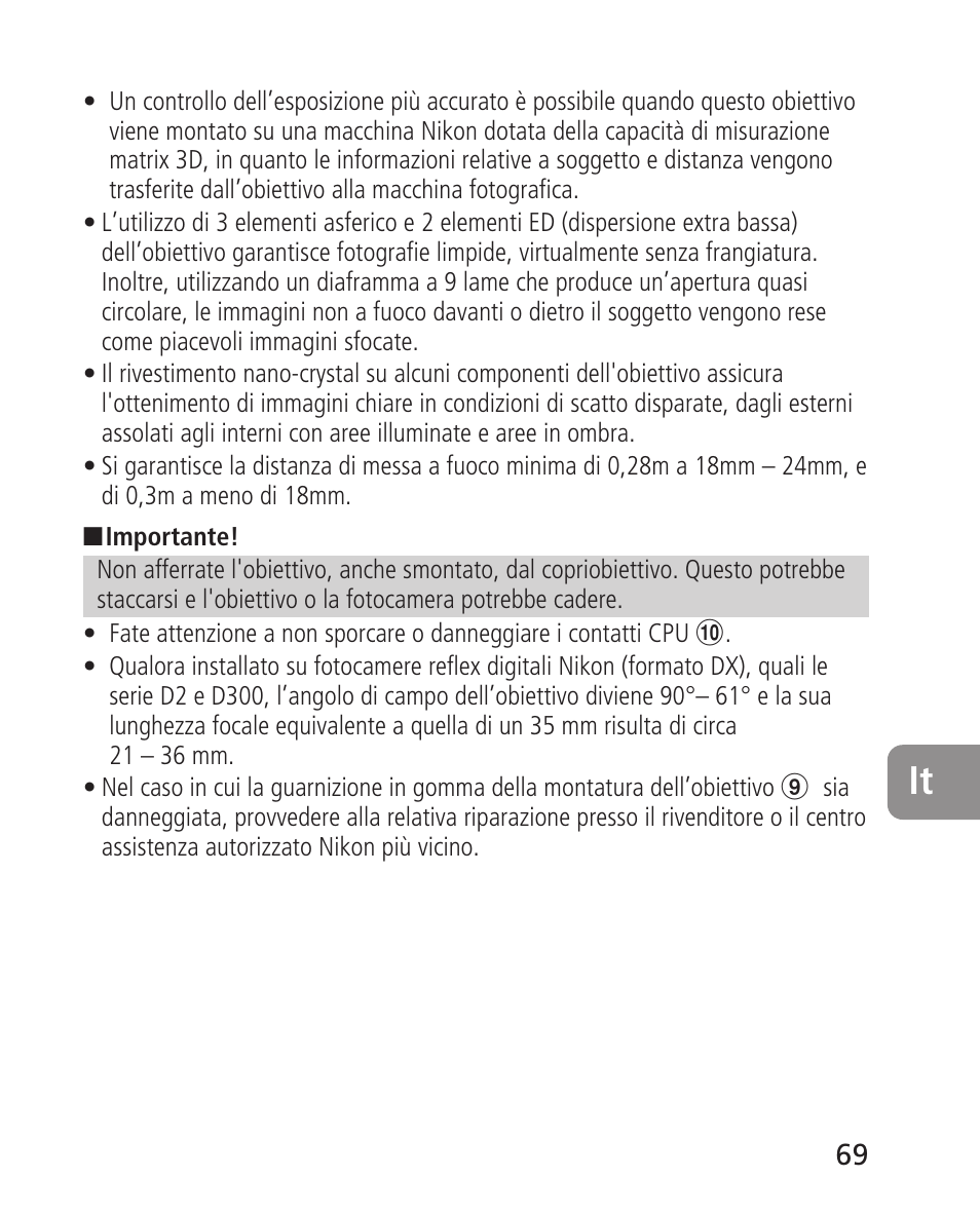 Nikon 14-24mm-f28G-ED-AF-S-Nikkor User Manual | Page 69 / 118