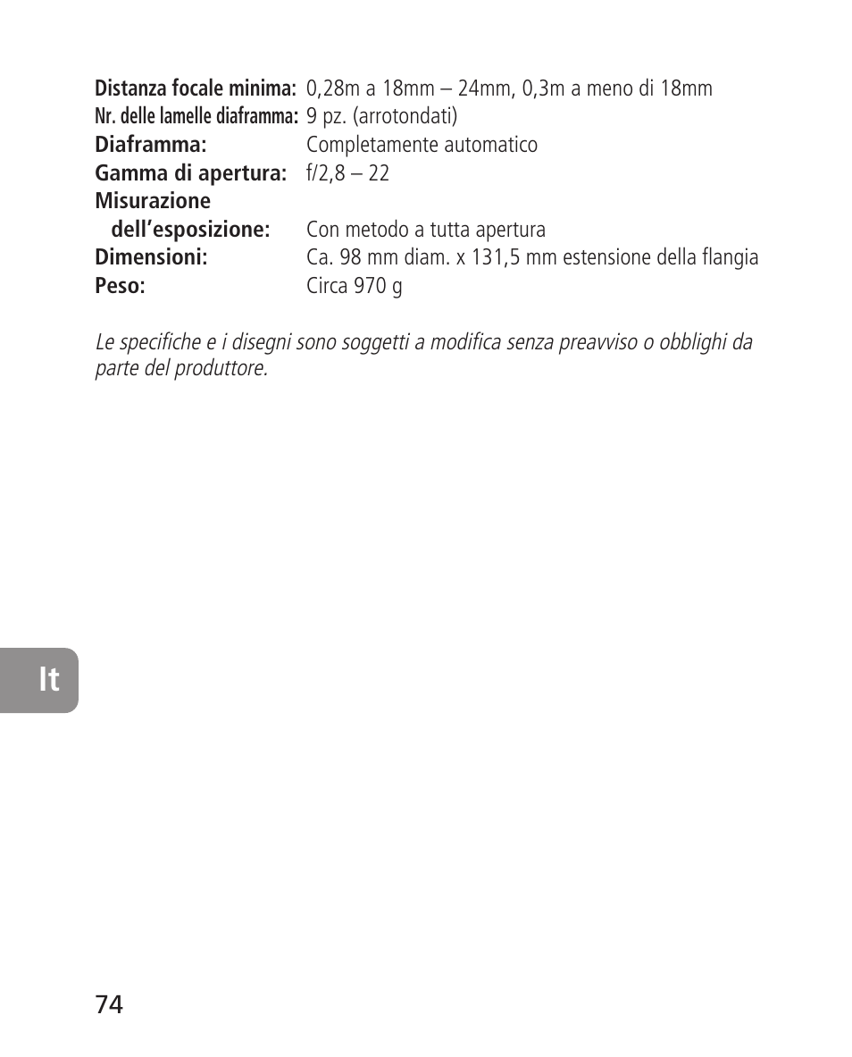 Nikon 14-24mm-f28G-ED-AF-S-Nikkor User Manual | Page 74 / 118