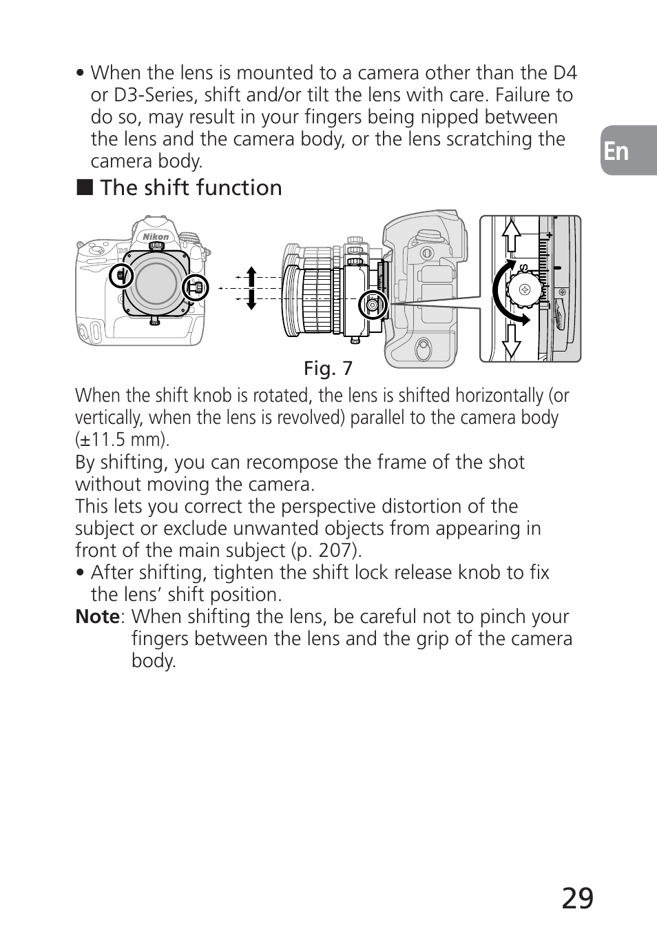 Nikon 24mm-f-35D-PC-E-Nikkor User Manual | Page 29 / 236