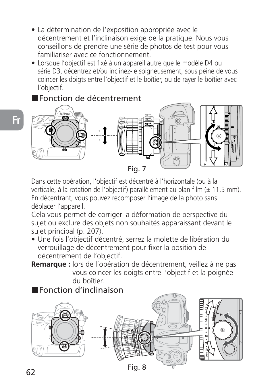 Nikon 24mm-f-35D-PC-E-Nikkor User Manual | Page 62 / 236