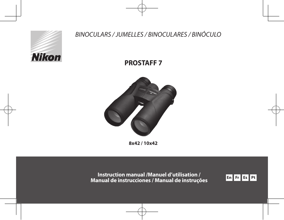 Nikon PROSTAFF User Manual | 20 pages