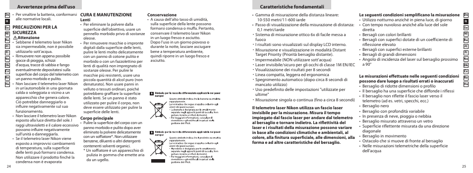Nikon PROSTAFF User Manual | Page 13 / 99