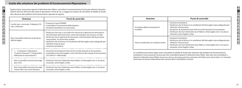 Nikon PROSTAFF User Manual | Page 18 / 99