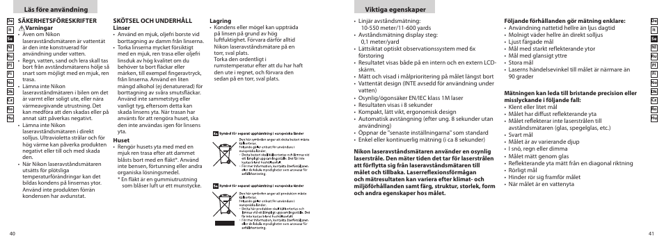 Nikon PROSTAFF User Manual | Page 21 / 99