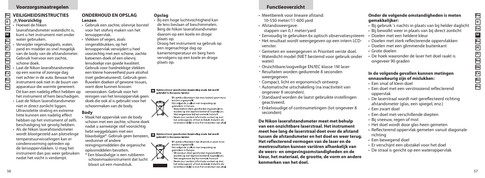 Nikon PROSTAFF User Manual | Page 29 / 99