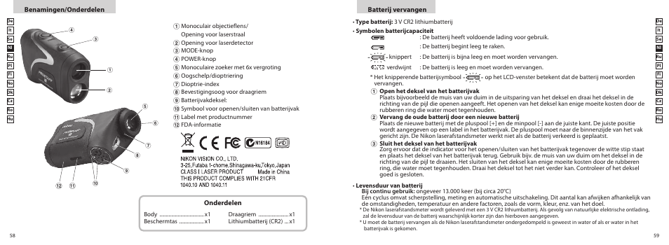 Nikon PROSTAFF User Manual | Page 30 / 99