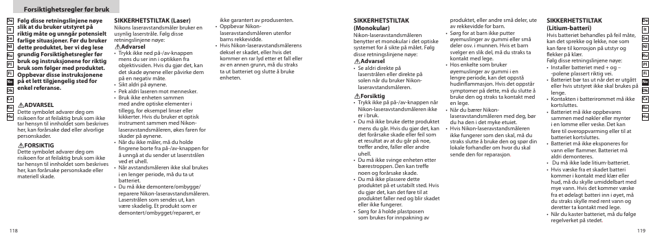 Nikon PROSTAFF User Manual | Page 60 / 99