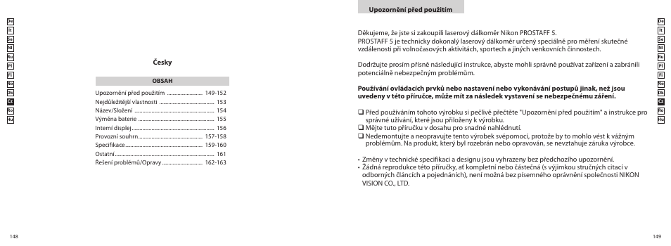 Nikon PROSTAFF User Manual | Page 75 / 99