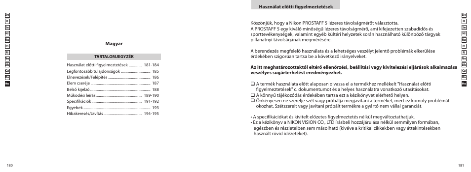 Nikon PROSTAFF User Manual | Page 91 / 99