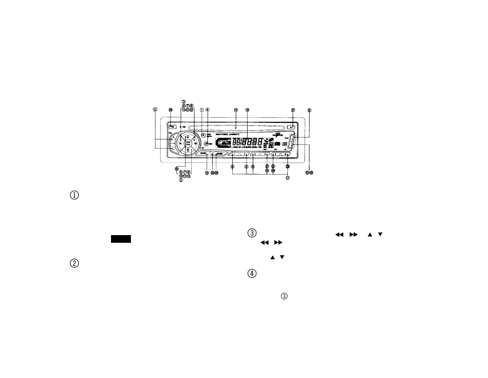 Operating instructions | Audiovox Prestige P-98 User Manual | Page 2 / 35