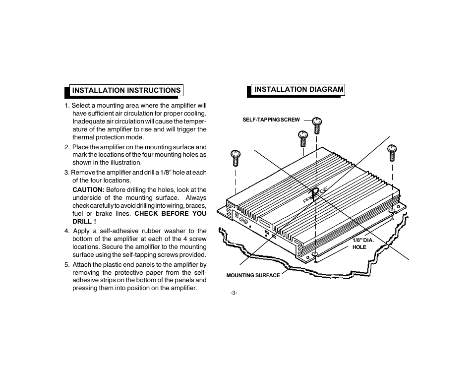 Audiovox PA-S2100 User Manual | Page 5 / 16