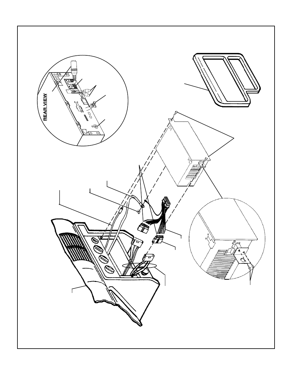Typical installation for chrysler (figure 2) | Audiovox Prestige P-105 User Manual | Page 6 / 8