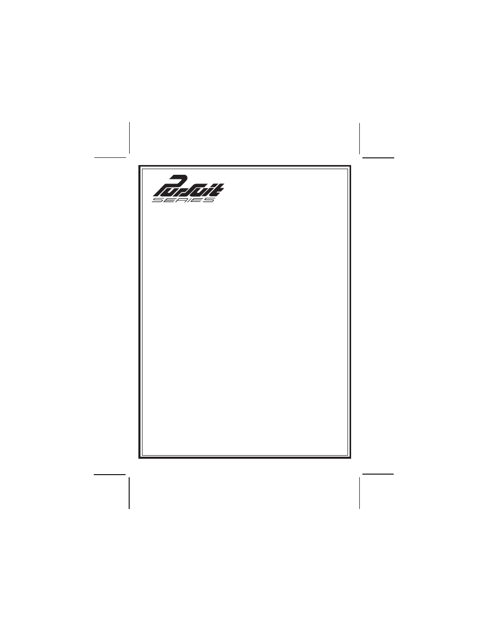 Audiovox 091BPr User Manual | 4 pages