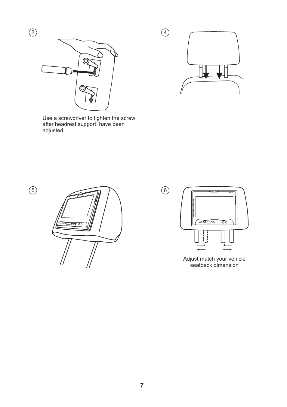 Audiovox MMD7HRG User Manual | Page 7 / 12