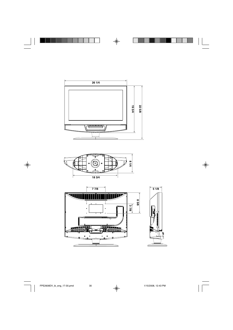 Audiovox FPE2608DV User Manual | Page 31 / 31