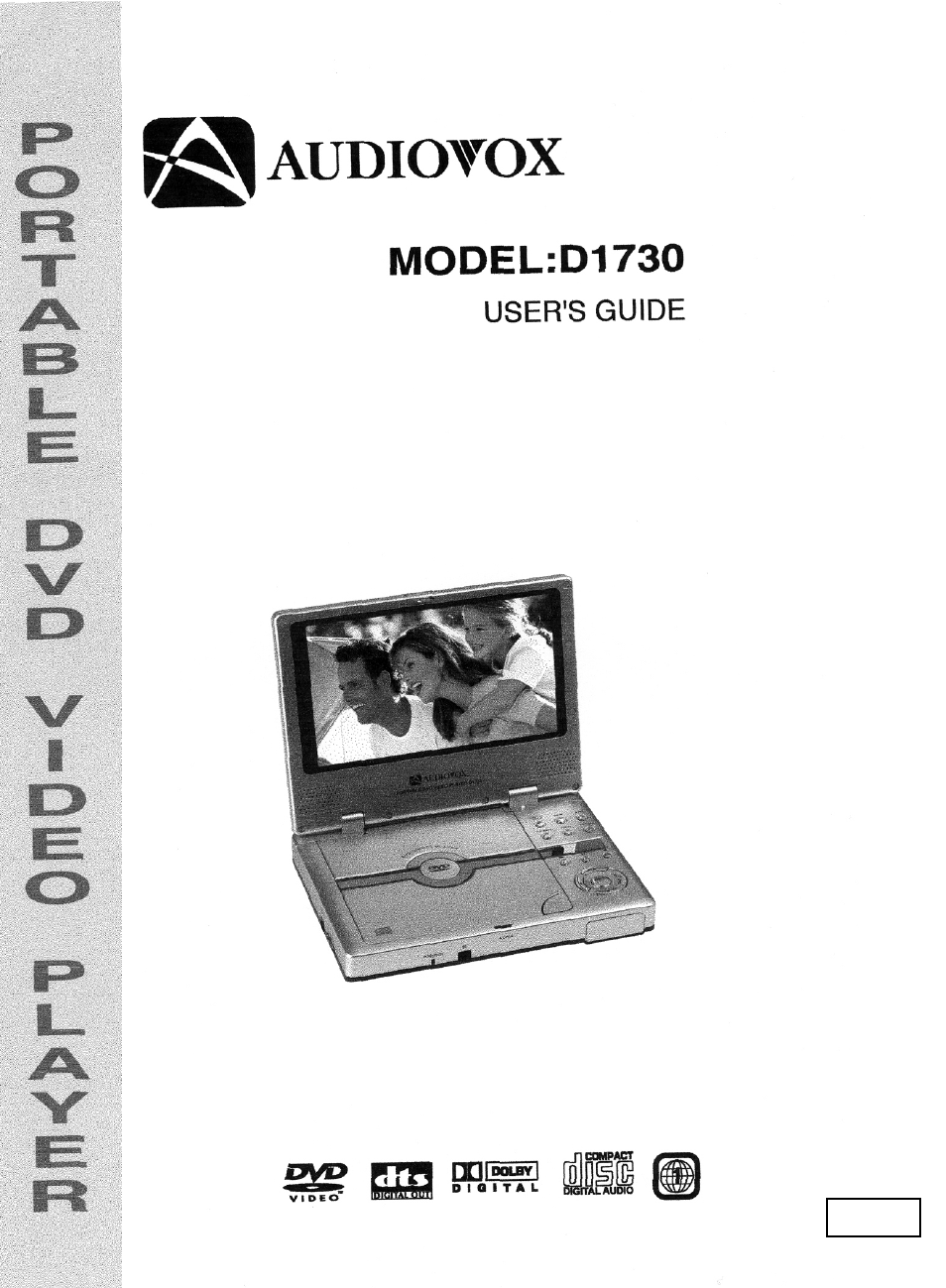 Audiovox D1730 User Manual | 46 pages