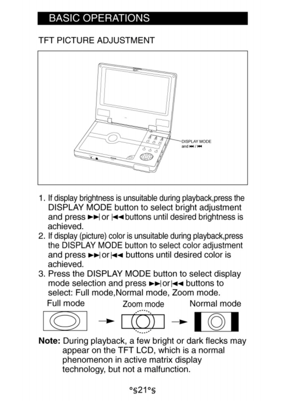 Audiovox D1730 User Manual | Page 22 / 46