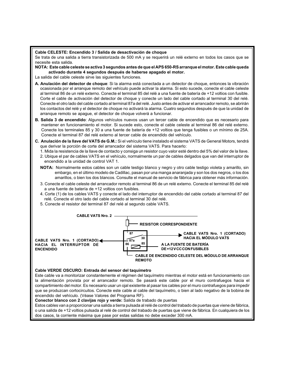 Audiovox APS 650 RS User Manual | Page 20 / 24