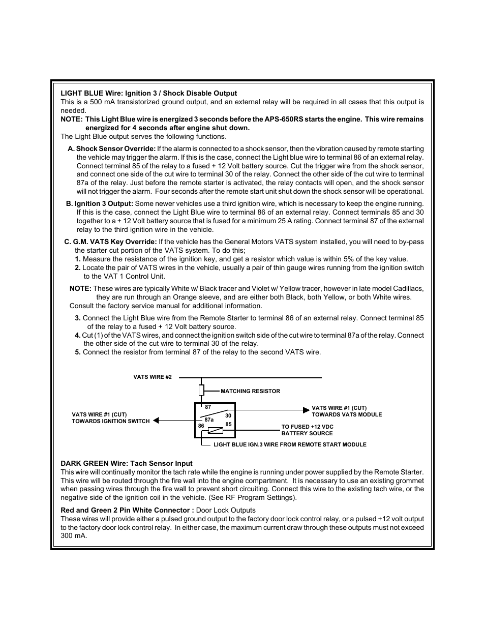 Audiovox APS 650 RS User Manual | Page 4 / 24