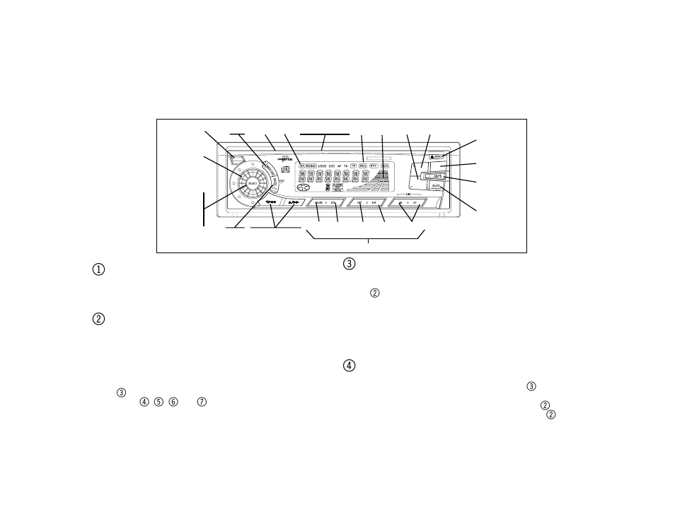 Operating instructions | Audiovox Prestige P967 User Manual | Page 3 / 16