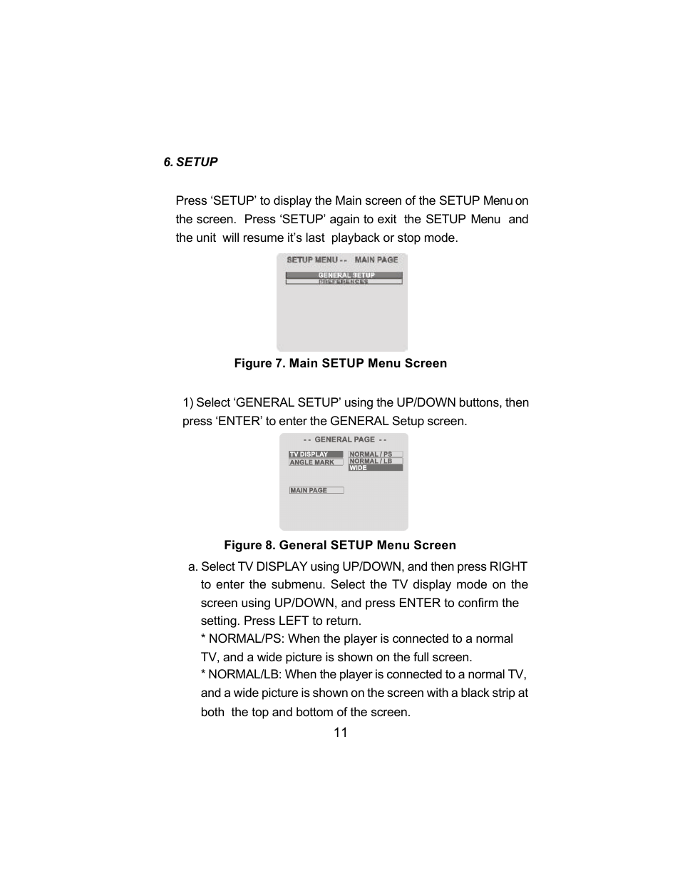 Audiovox VBP3800 User Manual | Page 11 / 34