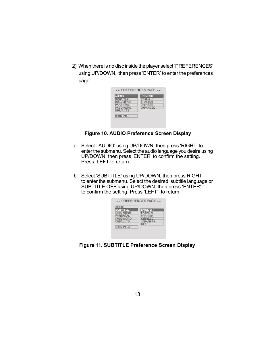 Audiovox VBP3800 User Manual | Page 13 / 34