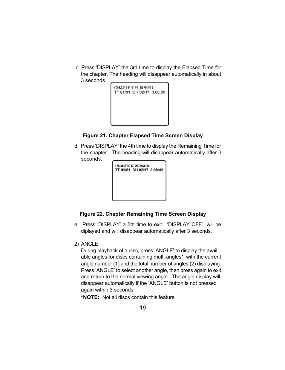 Audiovox VBP3800 User Manual | Page 19 / 34