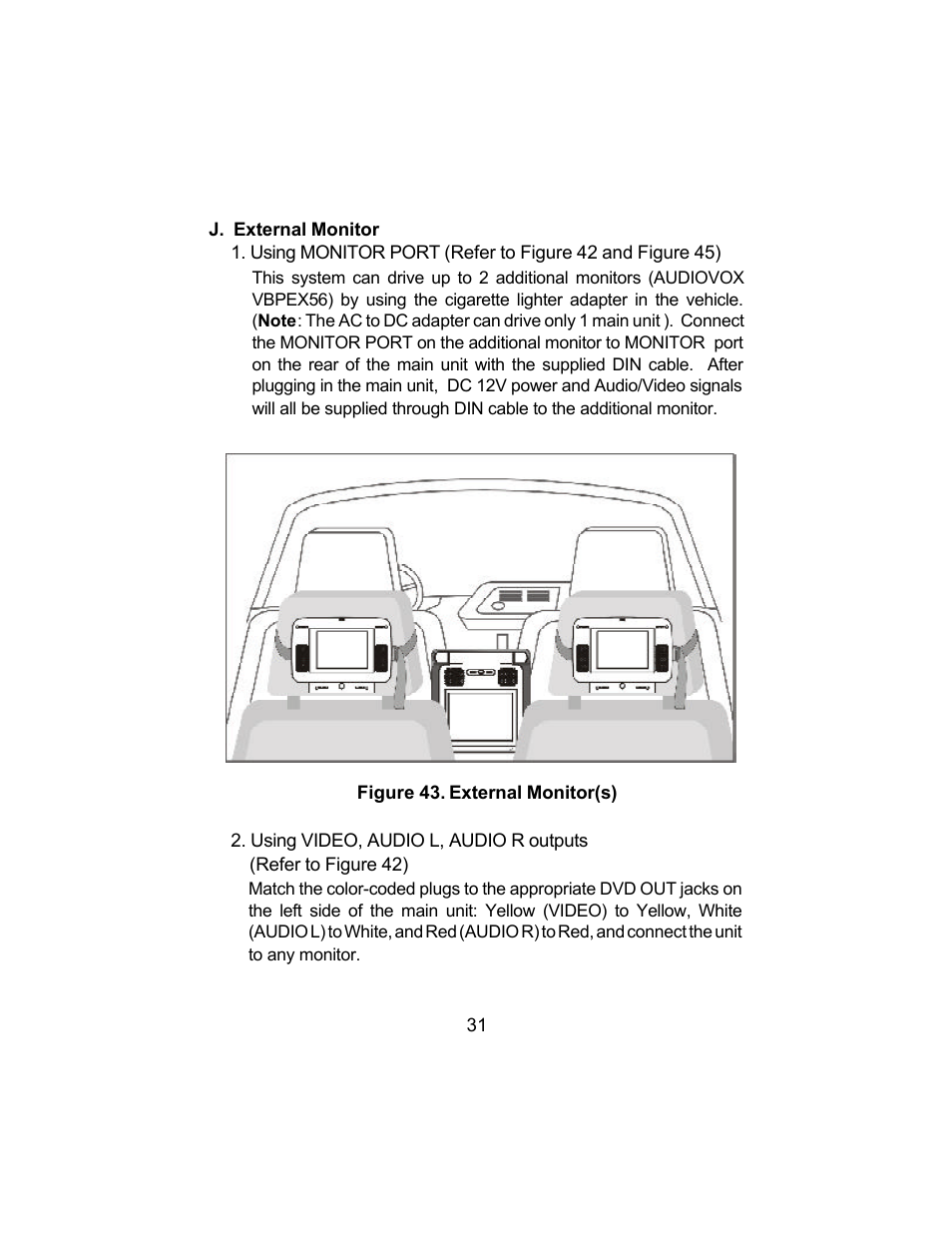 Audiovox VBP3800 User Manual | Page 31 / 34