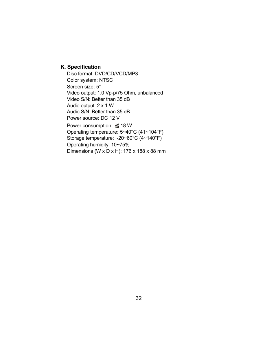 Audiovox VBP3800 User Manual | Page 32 / 34