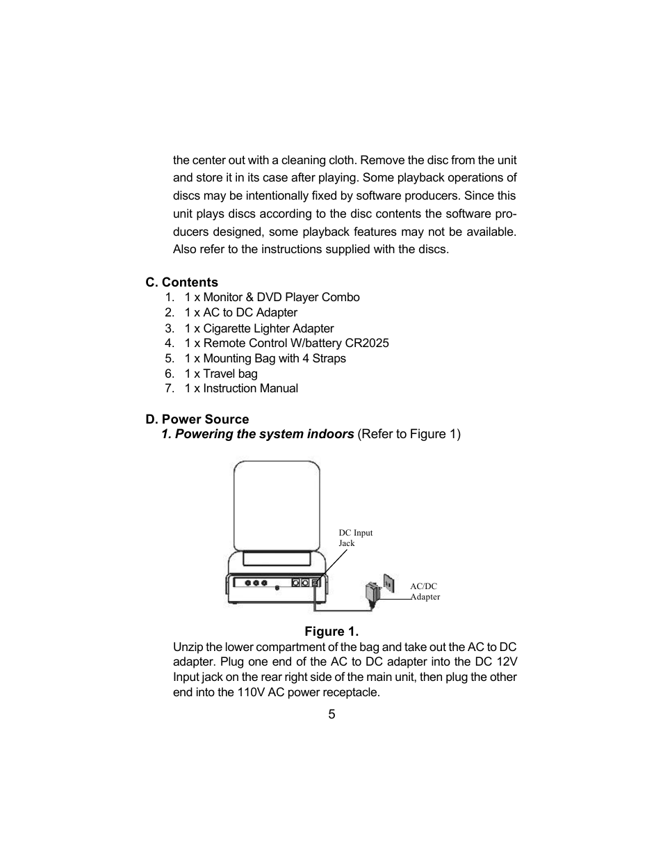 Audiovox VBP3800 User Manual | Page 5 / 34