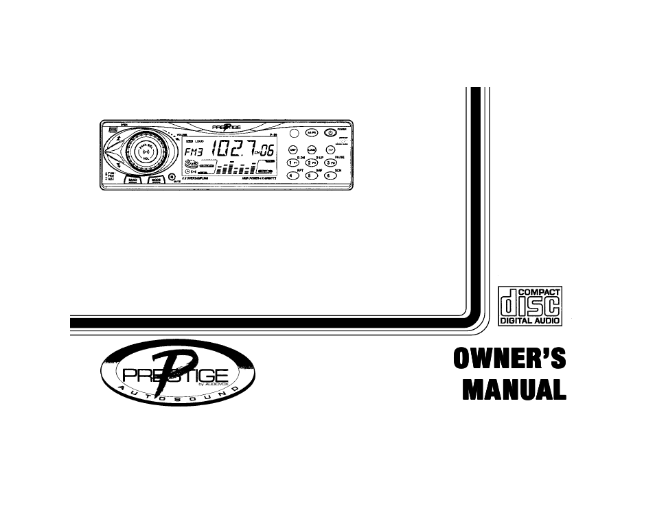 Audiovox P-99A User Manual | 48 pages