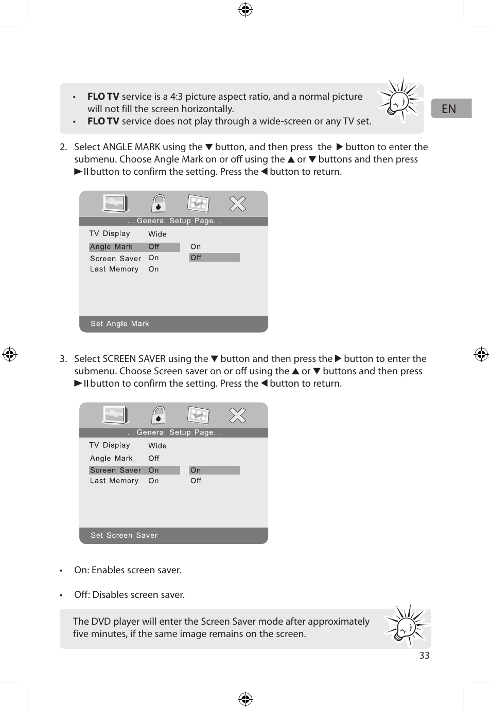 Audiovox FLO TV DFL710 User Manual | Page 34 / 48