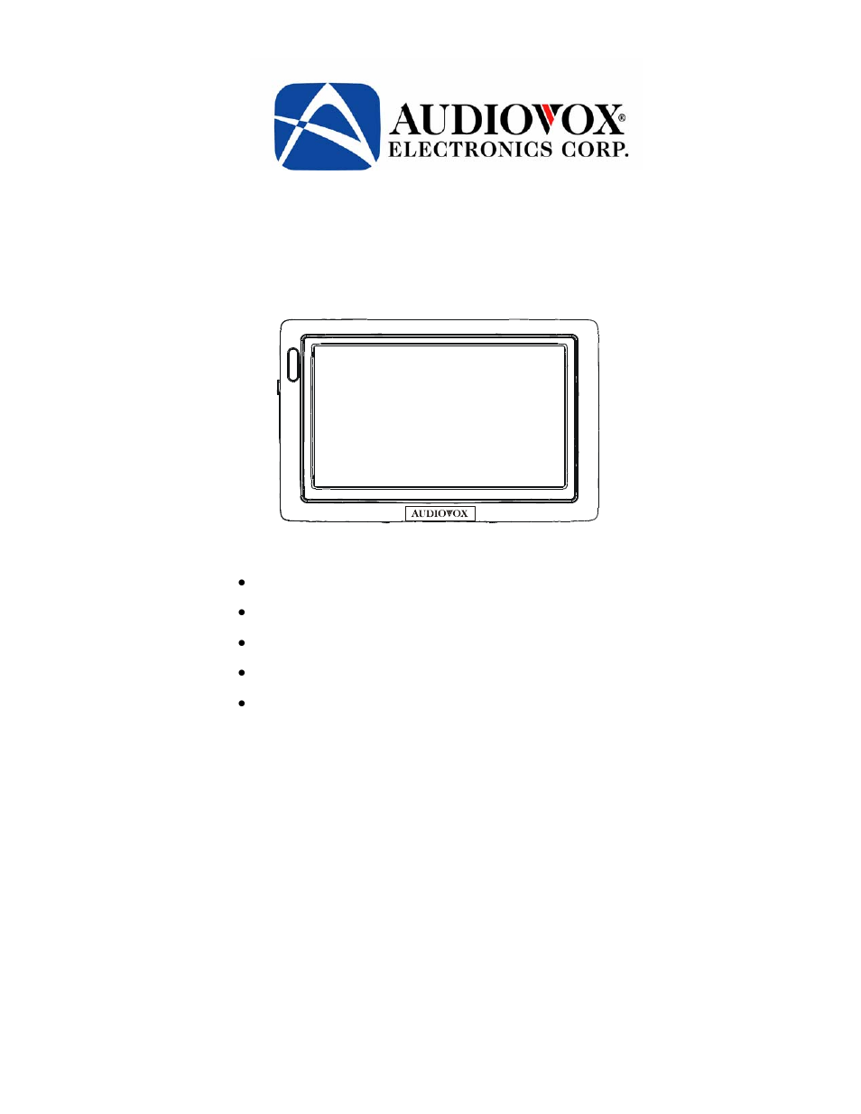 Audiovox LCM45NB User Manual | 8 pages