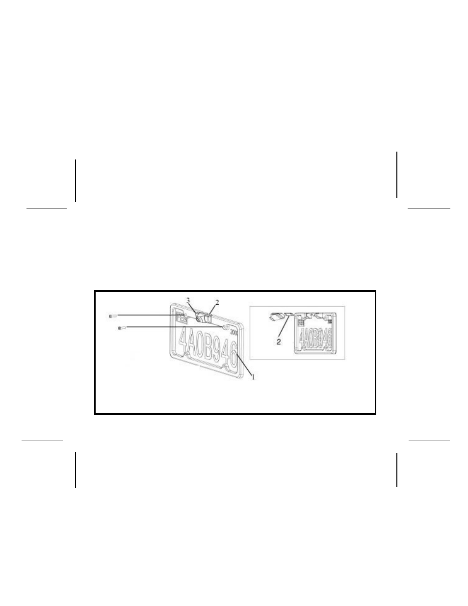 Camera installation | Audiovox CCDLF User Manual | Page 6 / 8