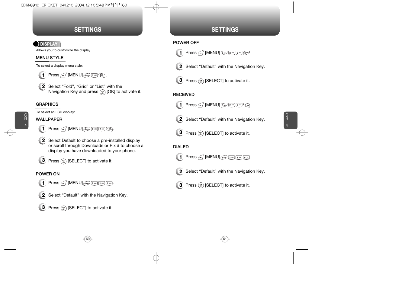 Audiovox CDM-89100C User Manual | Page 32 / 68