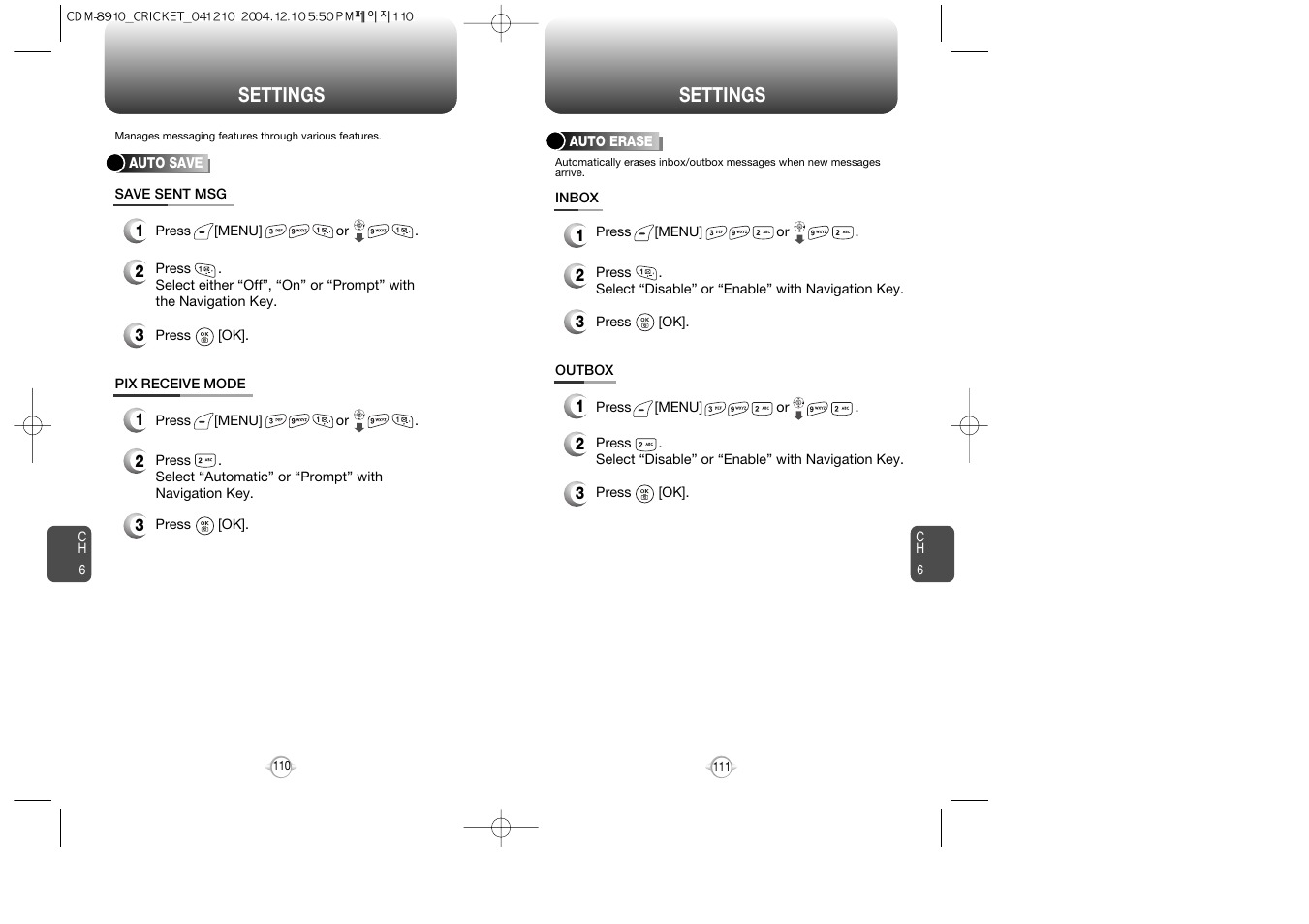 Audiovox CDM-89100C User Manual | Page 57 / 68