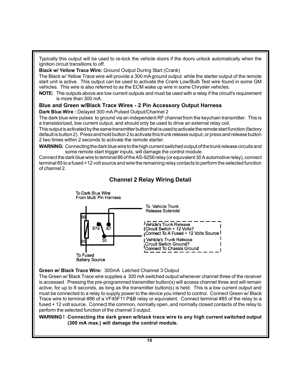 Audiovox Platinum APS 675 User Manual | Page 10 / 18