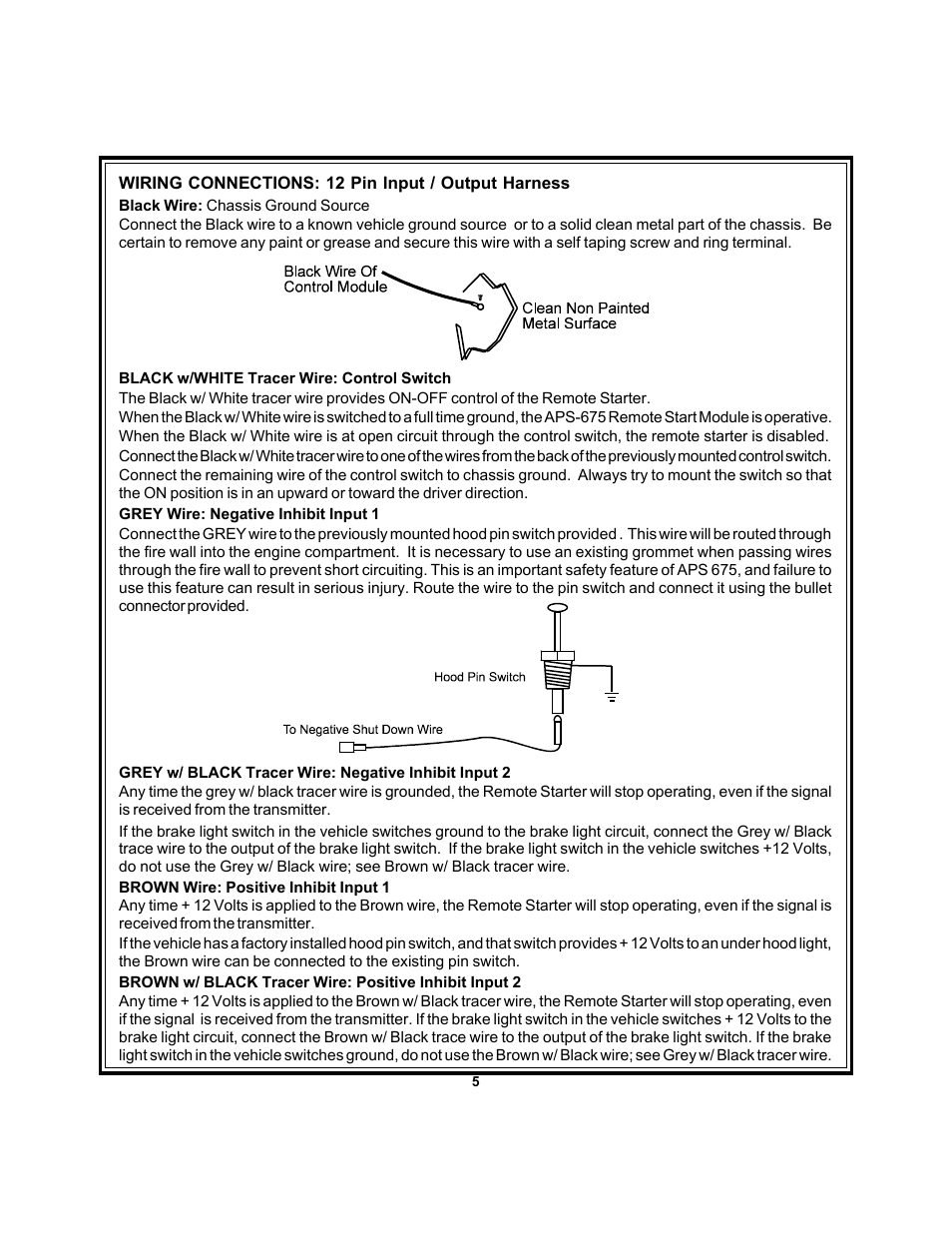 Audiovox Platinum APS 675 User Manual | Page 5 / 18