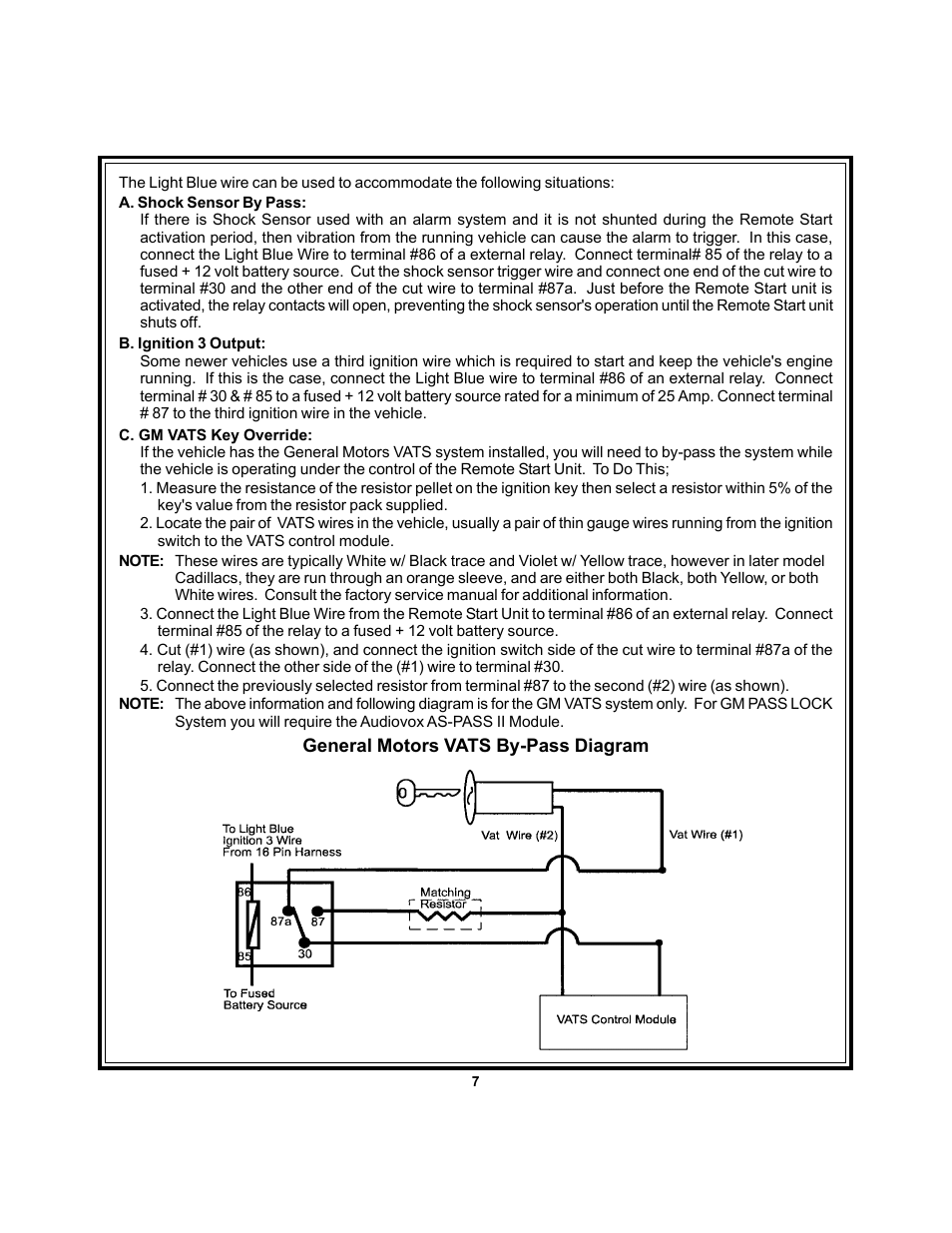 Audiovox Platinum APS 675 User Manual | Page 7 / 18