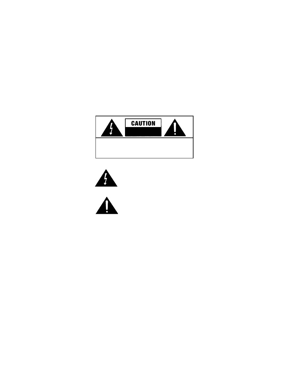 Explanation of graphic symbols, Caut ion | Audiovox LCM-0505 User Manual | Page 2 / 8