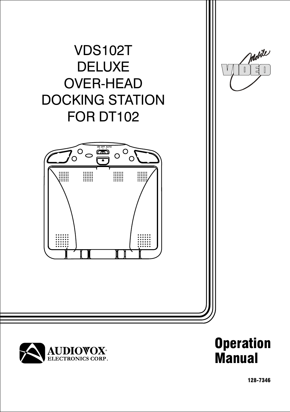 Audiovox Video VDS102T User Manual | 16 pages