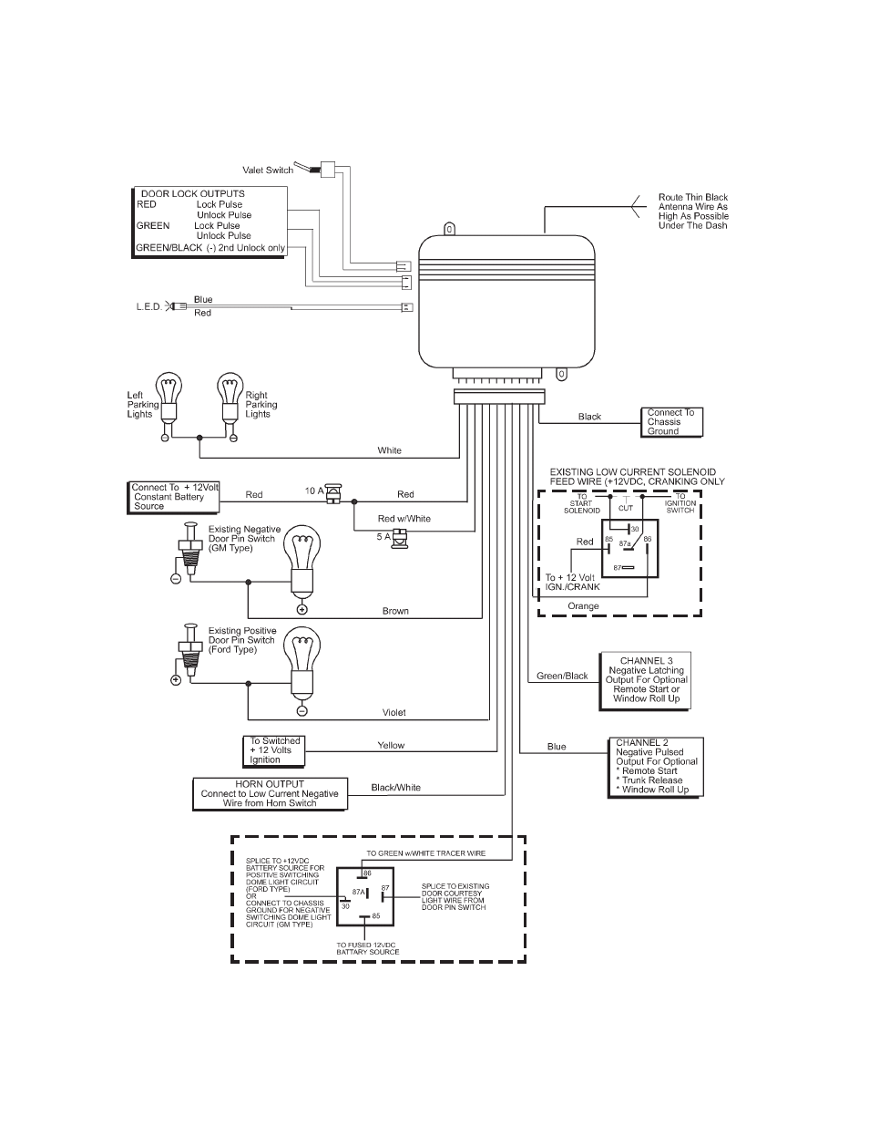 Aps-45, Optional | Audiovox APS-45 User Manual | Page 8 / 8