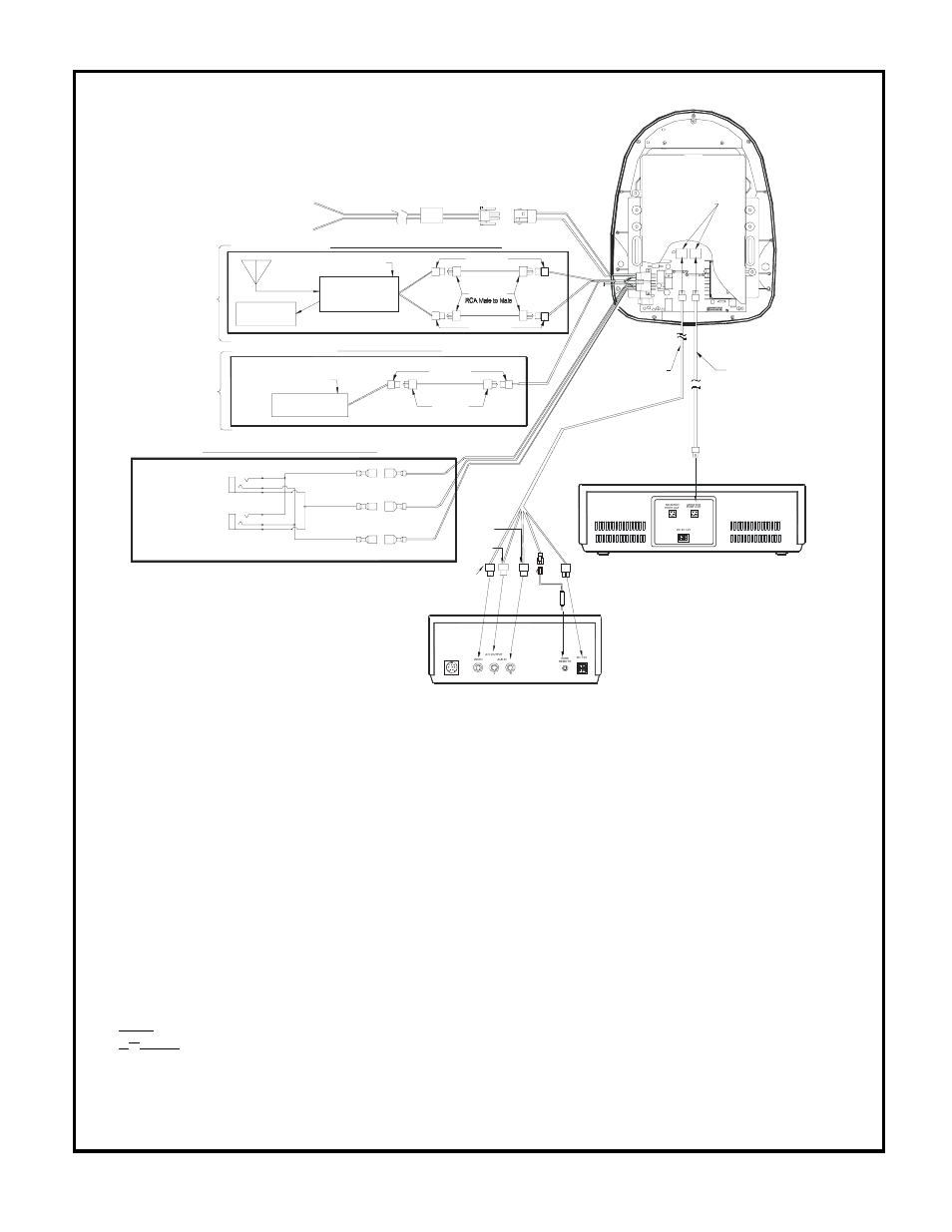 Voh560, Vcp (or game or future dvd, etc.…. left mini din) | Audiovox VOH560PKG User Manual | Page 8 / 18