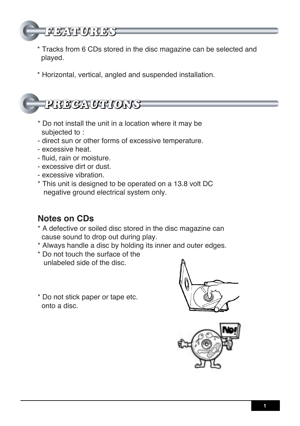 Audiovox PAV-6CDP User Manual | Page 2 / 11